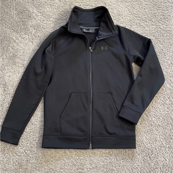Under Armour Jackets & Blazers - Under Armour Black Full-Zip Jacket